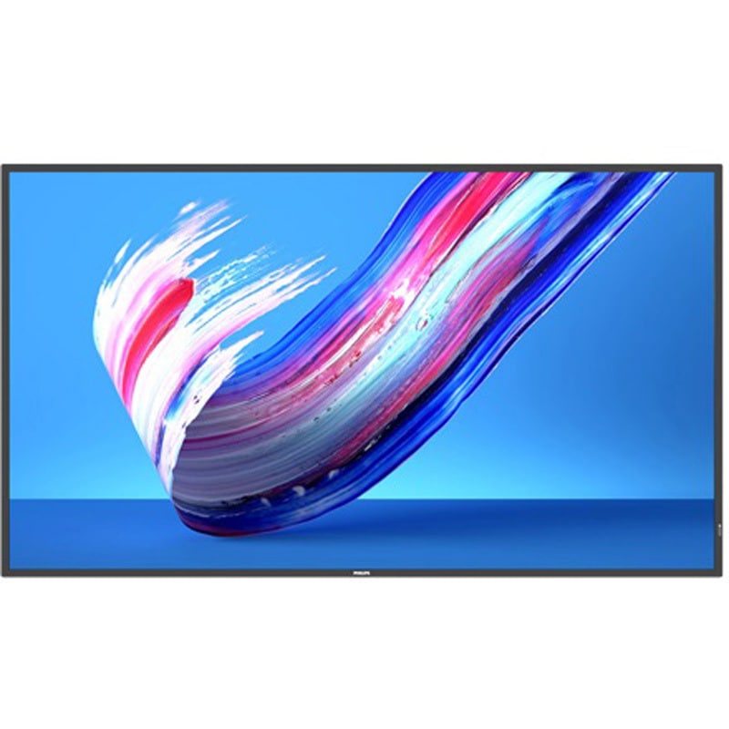 55BDL3650Q/11 液晶ディスプレイ(サイネージ) 55型/3840×2160/DVI、HDMI/ブラック/スピーカー：あり/Android/4K Philips 応答速度9ms IPS 認定 モニターサイズ54.6インチ