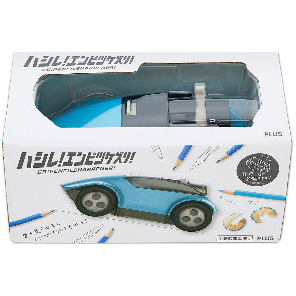 FS-660(84008) 鉛筆削り ハシレ!エンピツケズリ! PLUS(プラス)[文具