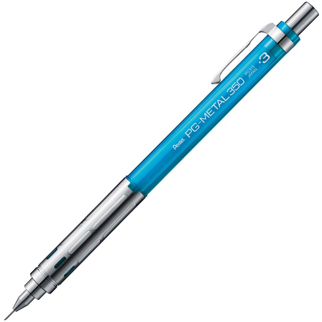 PG313-TS 製図用シャープペンシル PG-METAL350 ぺんてる 芯径0.3mm