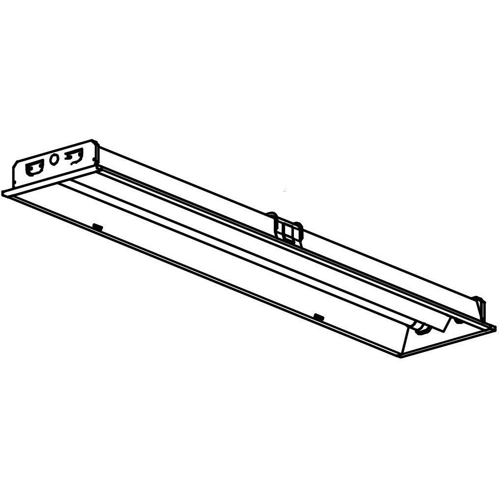 EL-LYB4002BAHN 直管LEDランプ搭載ベースライト器具本体 埋込形 LDL40タイプ 三菱電機 埋込穴幅220mm  EL-LYB4002BAHN