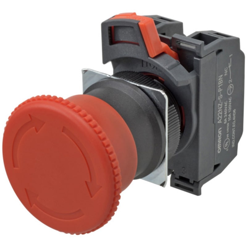 A22NE-M-P222-N 非常停止用押ボタンスイッチ(Φ22/Φ25) omron(オムロン