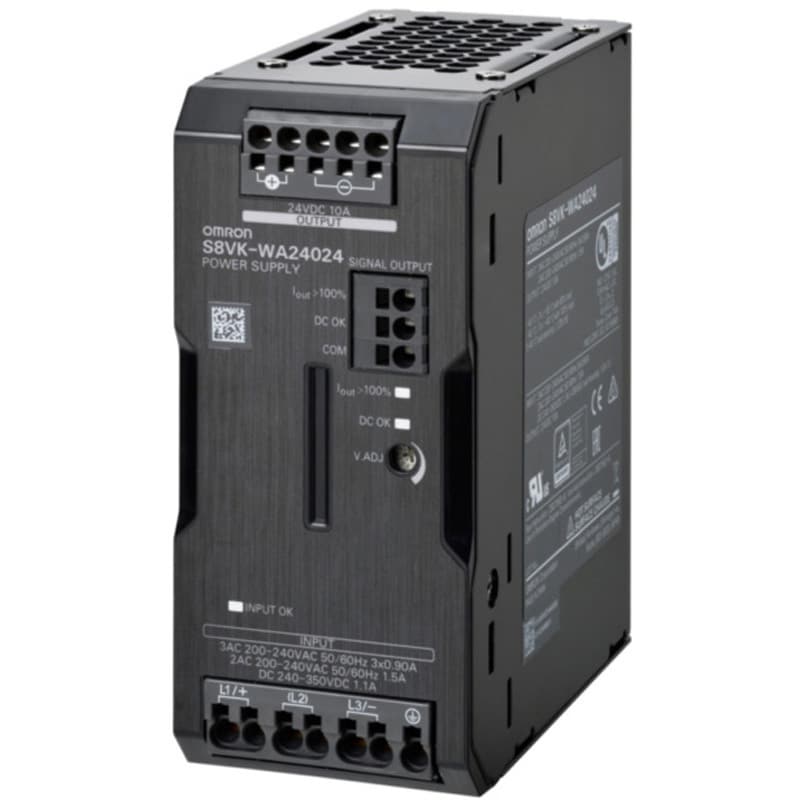 S8VK-WA24024 スイッチング・パワーサプライ オムロン(omron) 24V 10A 1個 S8VK-WA24024 - 【通販モノタロウ】