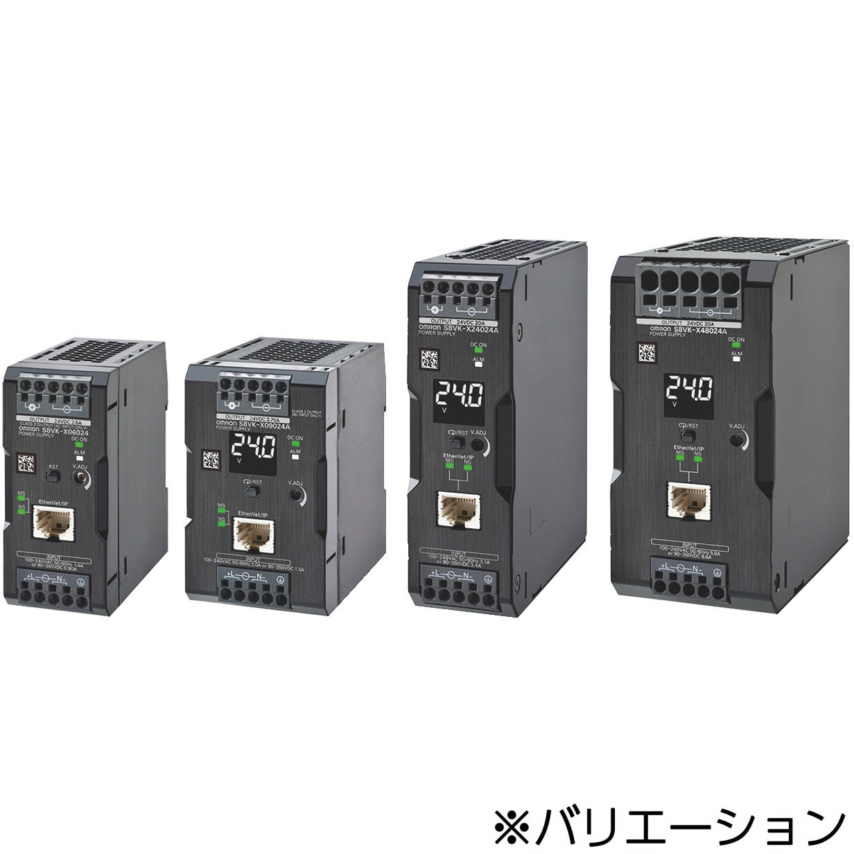 S8VK-X12024A-EIP スイッチング・パワーサプライ 1個 オムロン(omron