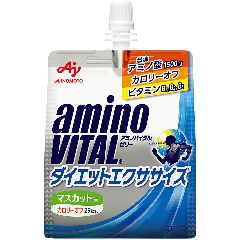 アミノバイタルゼリー ダイエットエクササイズ 180g 1ケース(180g×30個