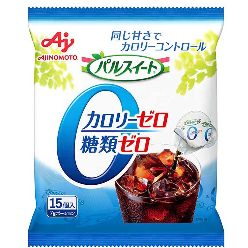 パルスイートカロリーゼロ ポーション15個入 1ケース(105g×20個) 味の素 【通販モノタロウ】