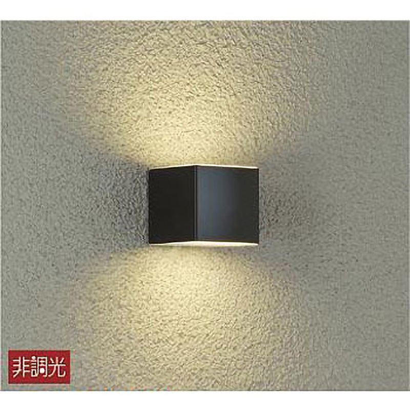 DWP-40314Y アウトドアライト/玄関灯/シンプル角タイプ DAIKO(大光電機) LED交換不可 消費電力4W 電球色 従来光源:白熱灯40W相当 幅90mm DWP-40314Y