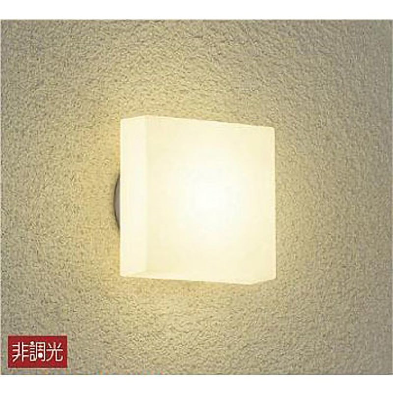 DWP-40871Y アウトドアライト/玄関灯/シンプル角タイプ DAIKO(大光電機) LED交換不可 消費電力6.5W 電球色 従来光源:白熱灯60W相当 幅174mm  DWP-40871Y