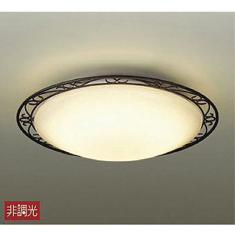 DCL-39912Y シーリング/洋風丸形/小型 もち型タイプ/小型/もち型タイプ DAIKO(大光電機) LED内蔵 AC100V 電球色 Ra83 傾斜天井にも使用可能(45°まで) 調光不可 直径420mm  DCL-39912Y