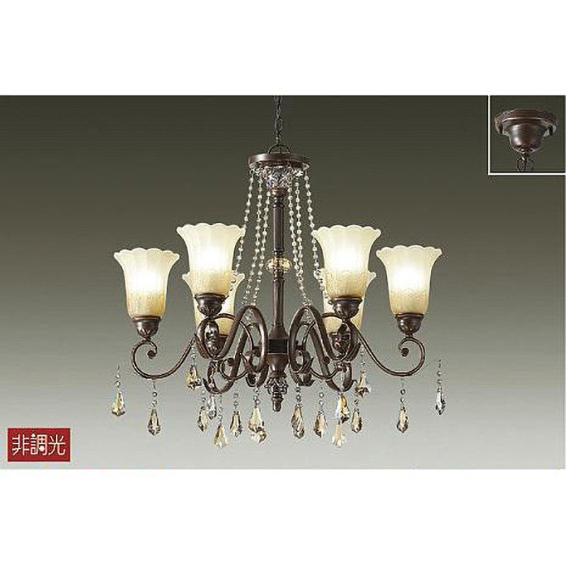 DCH-41278Y シャンデリア/クリスタル/Hotel Lighting DAIKO(大光電機) 電球色 消費電力25.2W   DCH-41278Y