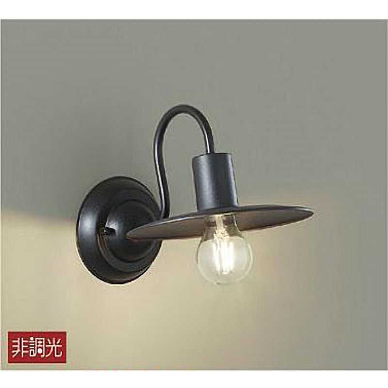 DBK-40809Y ブラケット/洋風 非調光/デコラティブタイプ/LED交換可能タイプ 非調光 DAIKO(大光電機) キャンドル色 2200K Ra75 消費電力2.5W   DBK-40809Y