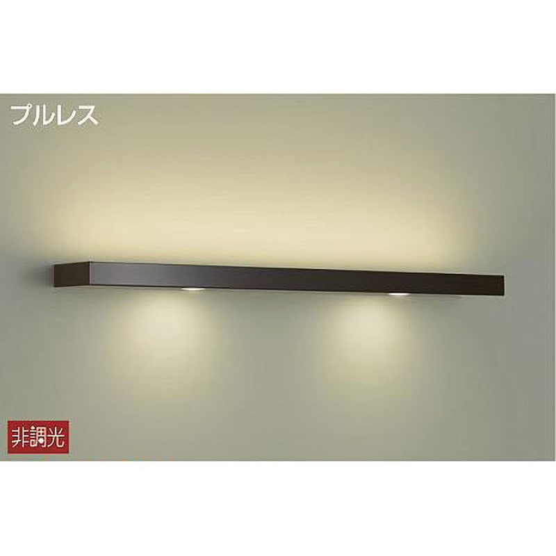DBK-40046Y ブラケット/洋風 非調光/上下配光 フラットタイプ DAIKO(大光電機) 2700K Ra83 電球色 非調光(非調光) 消費電力24.9W   DBK-40046Y 24,075円
