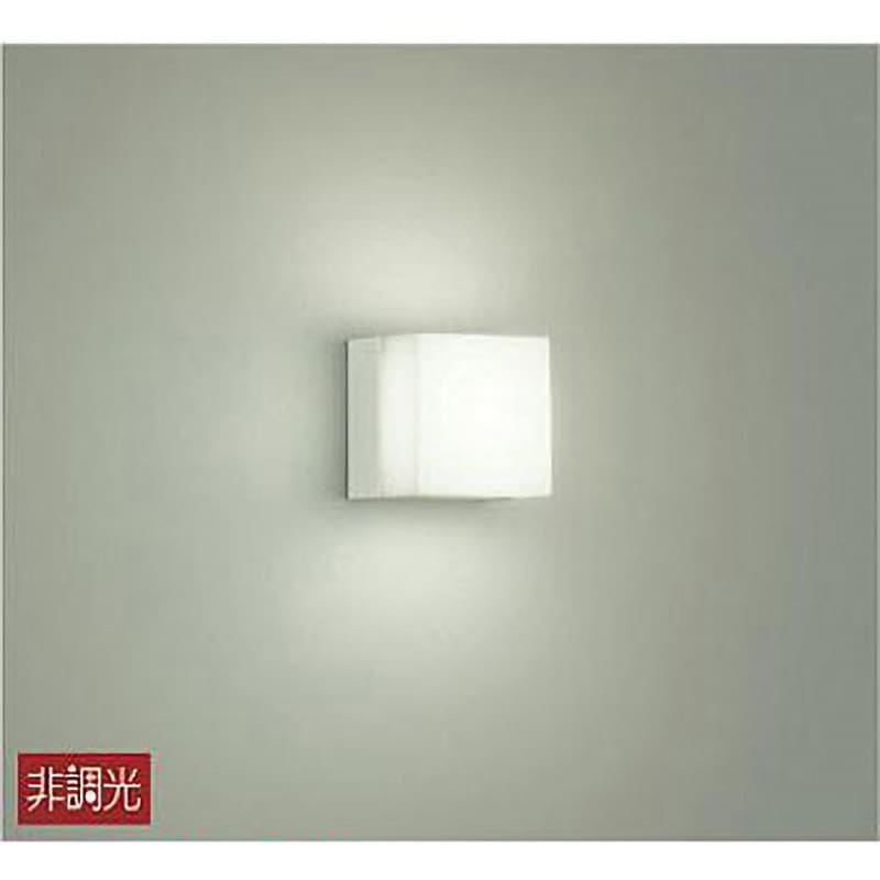 DBK-38242A ブラケット/洋風 非調光/全面配光 角タイプ DAIKO(大光電機) Ra83 AC100V LED内蔵 温白色 3500K 消費電力6.5W 上下面開放タイプ   DBK-38242A