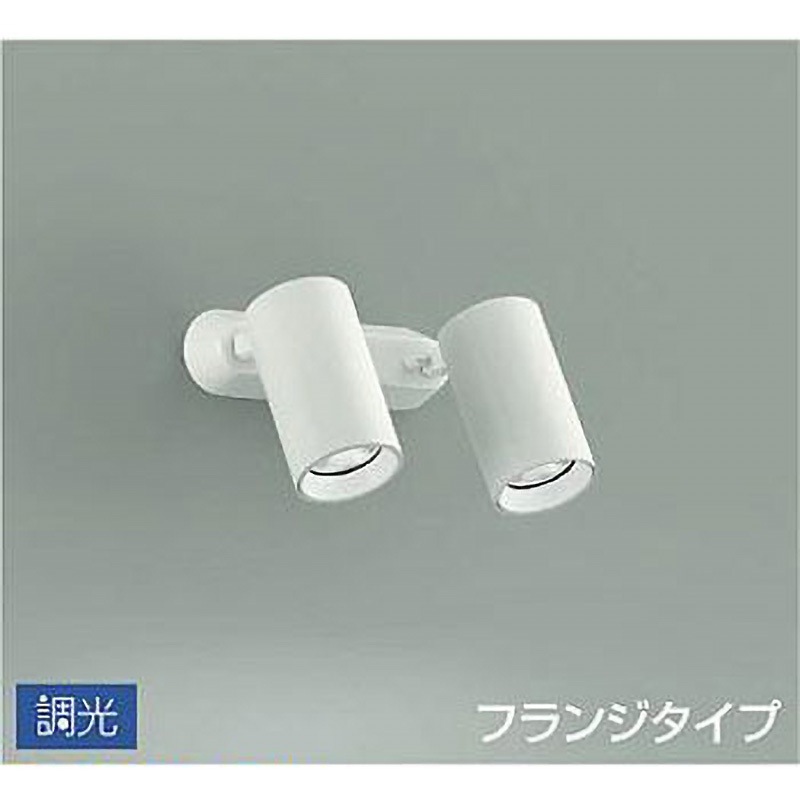 DSL-5399WWG 吹抜け・傾斜天井/スポットライト/フランジタイプ 調光/調光 フランジタイプ DAIKO(大光電機) 5000K AC100V 昼白色 高さ134mm  DSL-5399WWG