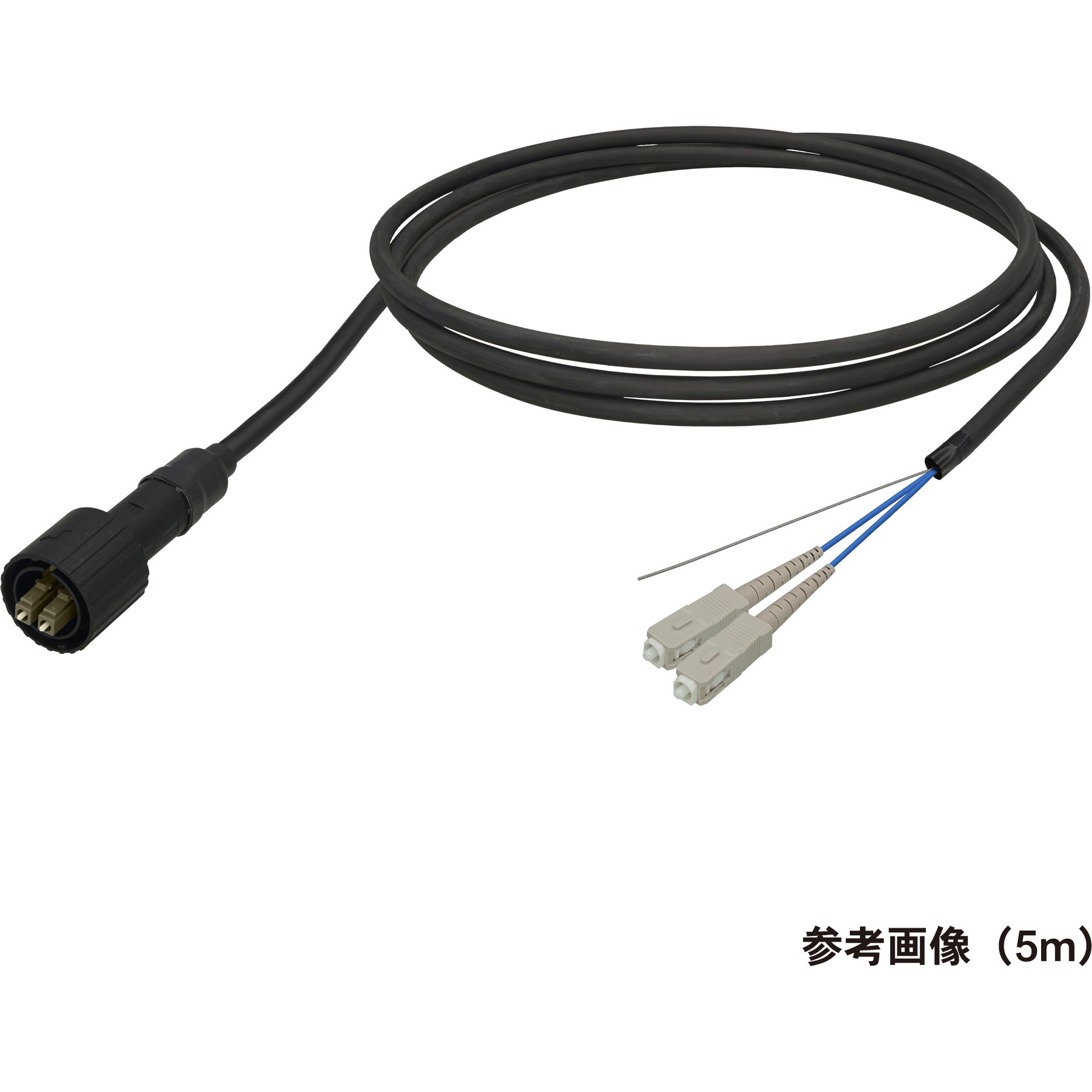 光ファイバーケーブル DFC-MMWZLCSC-FDS21(3M) 光ファイバーケーブル (マルチモード/LC-SC