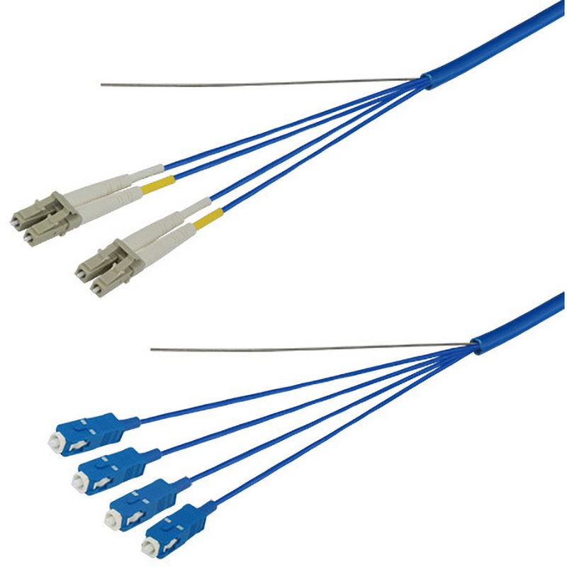 DFC-QGDLCSC-RMT41(35M) CC-Link IE コントローラネットワーク対応光ファイバーケーブル(LC-SC)4芯 屋内用(補強) GI G50/125タイプ 1本 ダイヤトレンド 【通販モノタロウ】