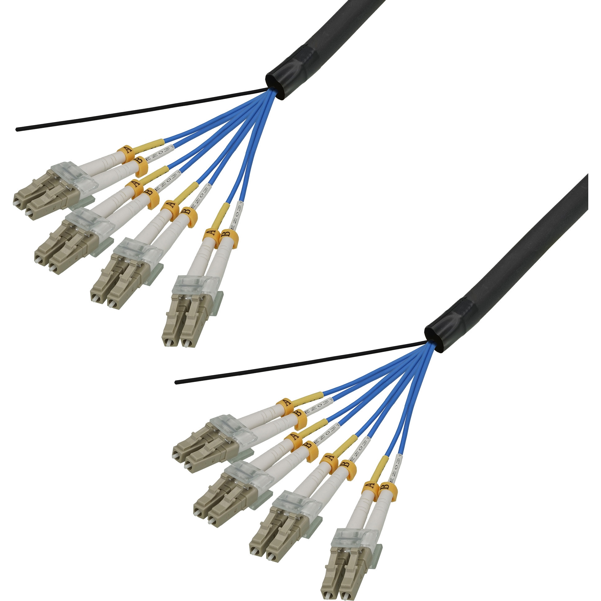 光ファイバーケーブル HKB-LCLC1-20N【メガネ型光ファイバケーブル（シングル8.6μm、LC×2-LC