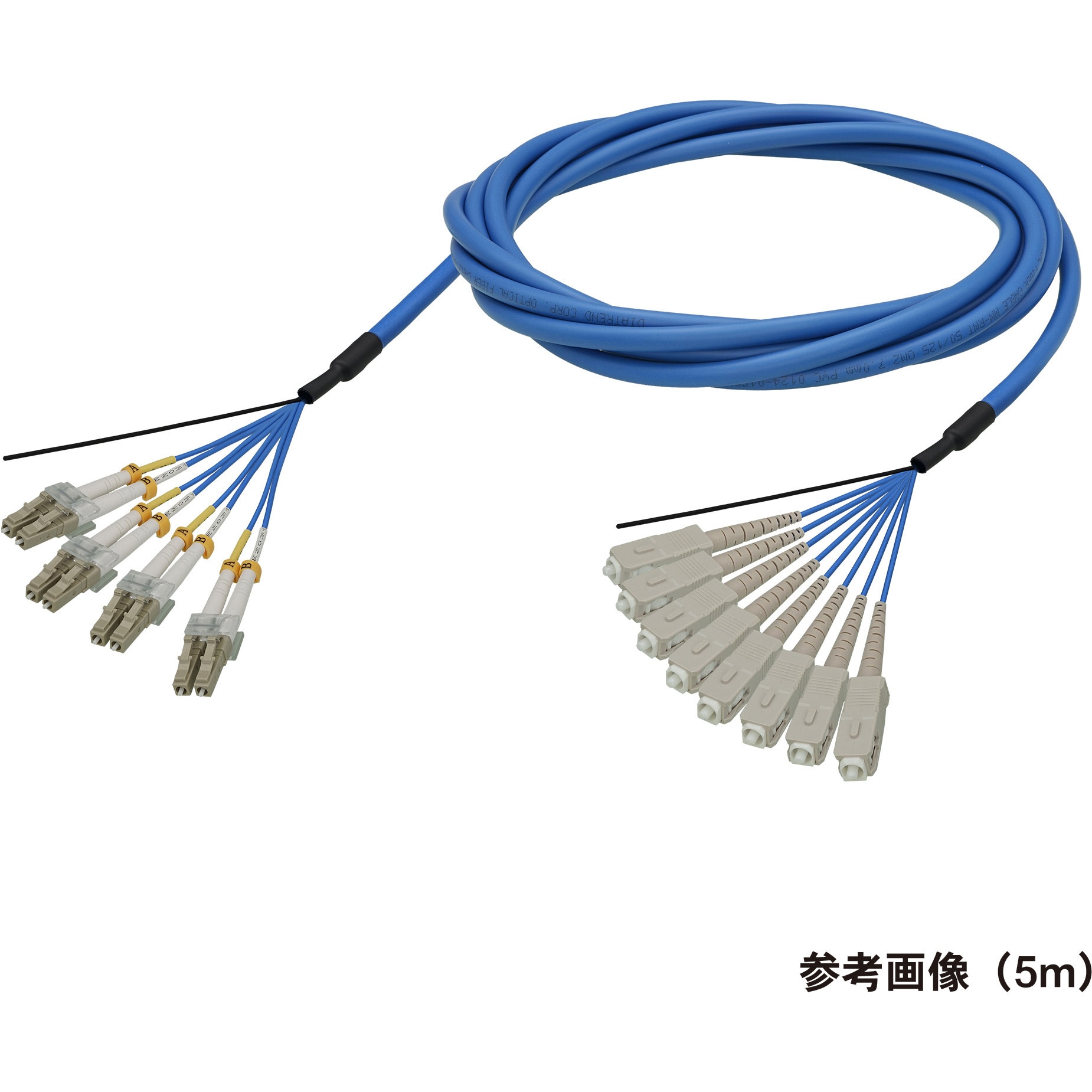 DFC-MMDLCSC-RMT81(10M) 光ファイバーケーブル (マルチモード/LC-SC