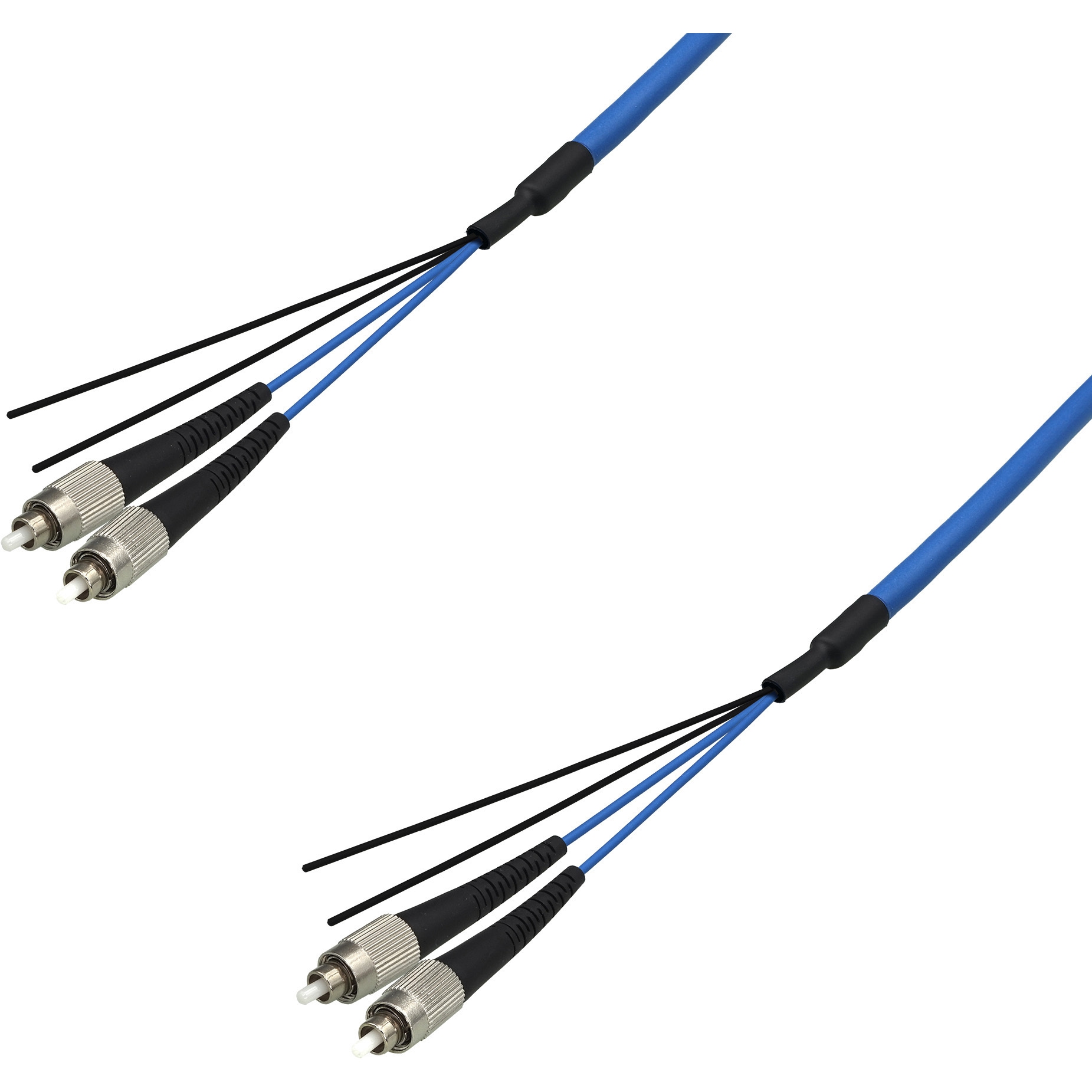 DFC-MMFCFC-RMT21(25M) 光ファイバーケーブル (マルチモード/FC-FC/屋内用(補強)/2芯) ダイヤトレンド 補強タイプ FCコネクタ-FCコネクタ 25m