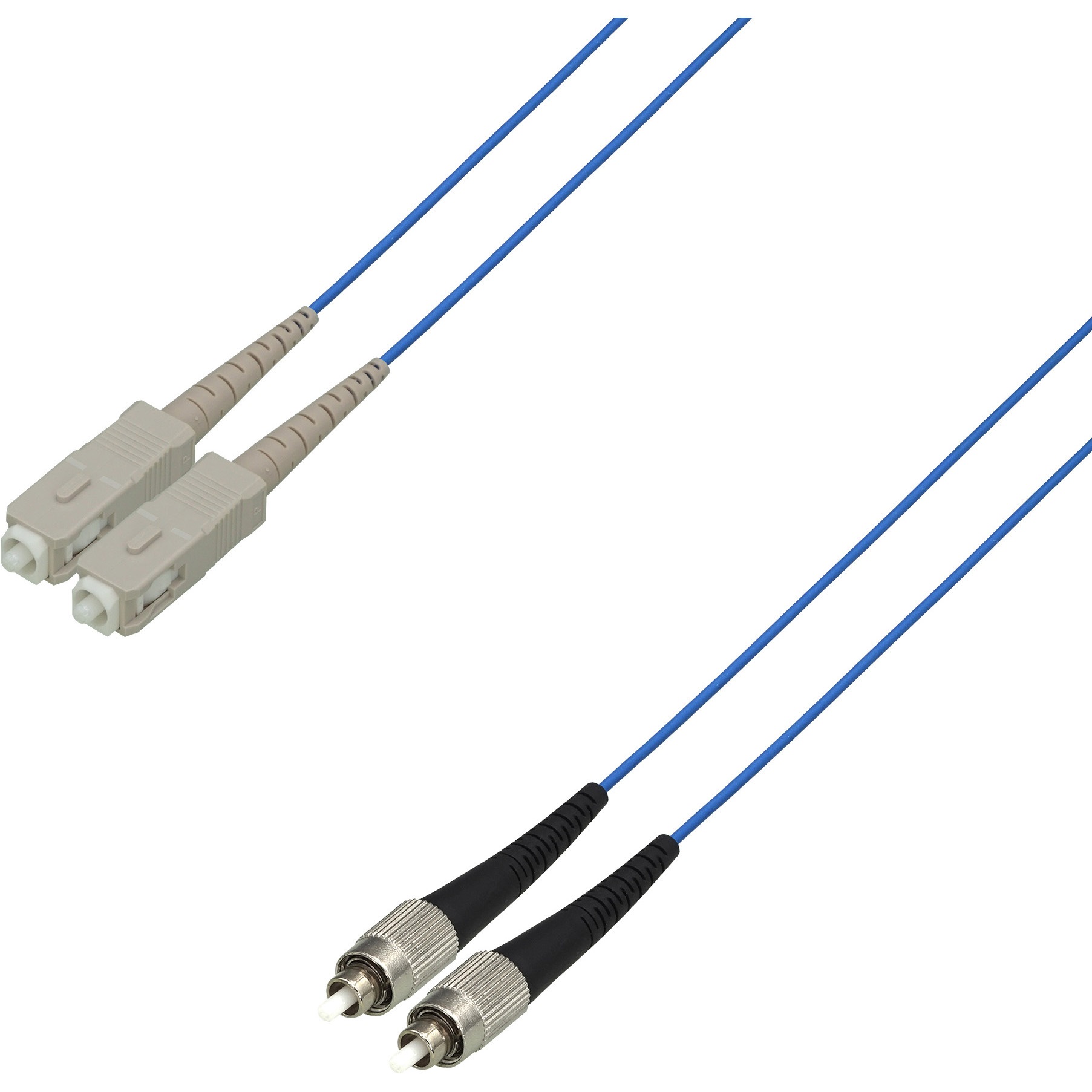 DFC-MMSCFC-CPV21(10M) 光ファイバーケーブル (マルチモード/SC-FC/可動/2芯) ダイヤトレンド 屋内用 盤内・可動タイプ 10m