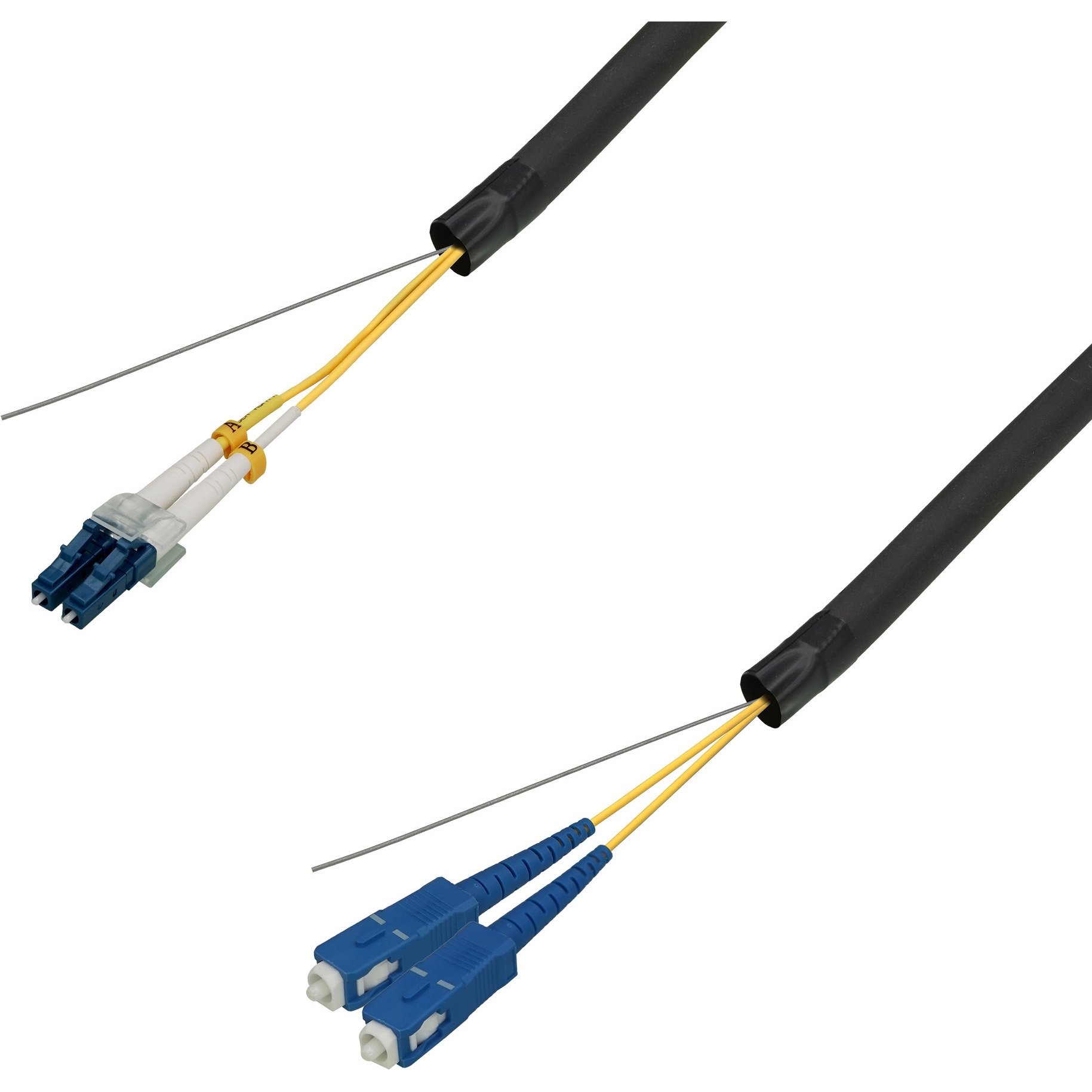 テスト HAIZHI屋外光ファイバーパッチコード100-200mシングルモードSM FTTH