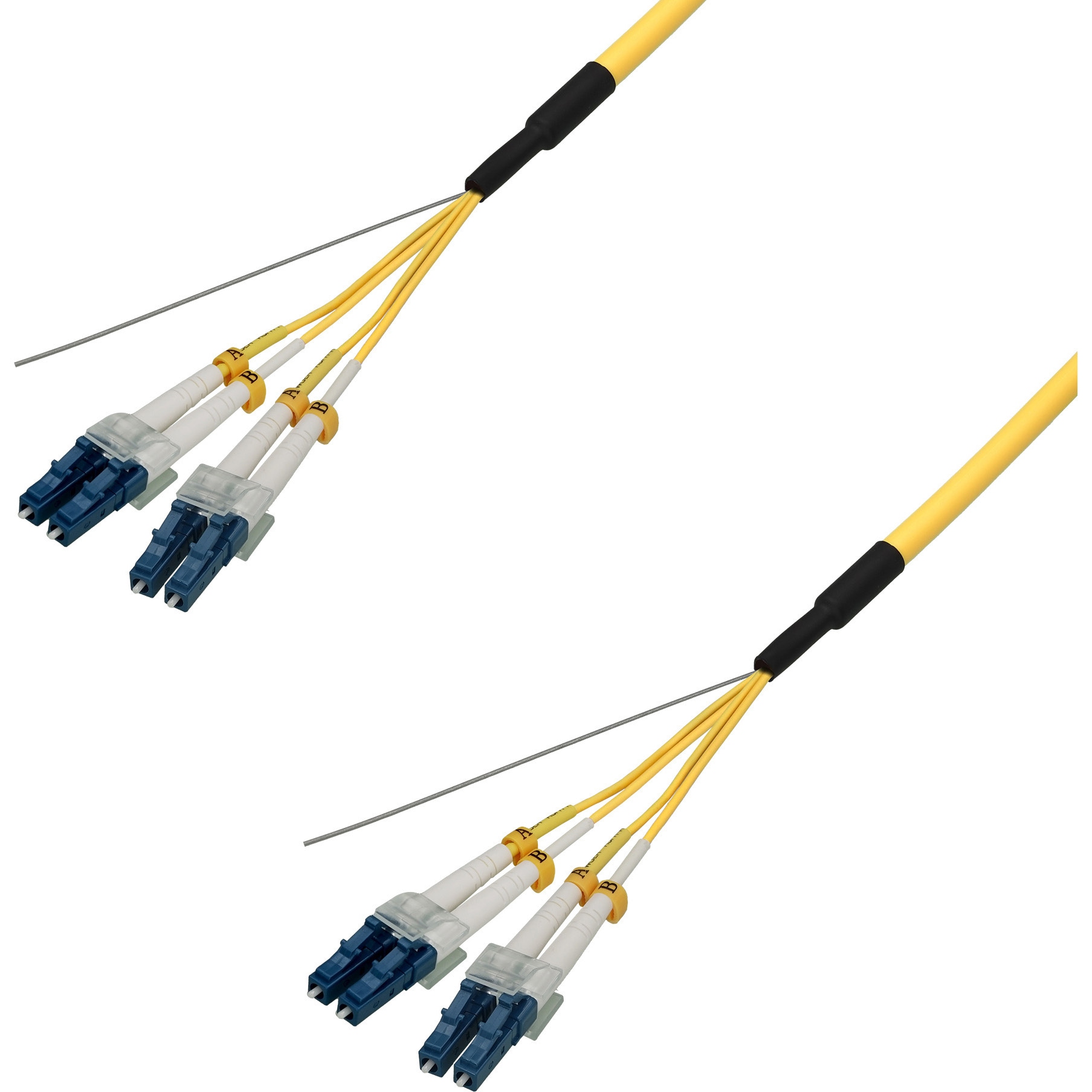 光ファイバー　LCーLC 4コア　シングルモード　150m DFC-SMDLCDLC-RMT41(25M) 光ファイバーケーブル (シングルモード