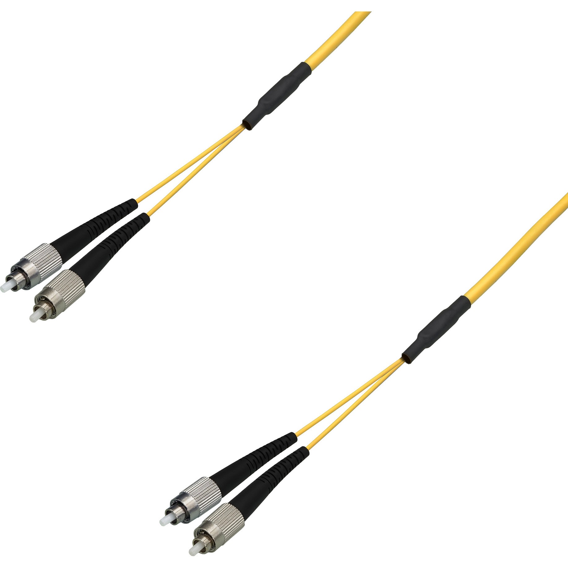 DFC-SMFCFC-RMV21(40M) 光ファイバーケーブル (シングルモード/FC-FC/屋内用 可動/2芯) ダイヤトレンド 可動タイプ FCコネクタ-FCコネクタ 40m