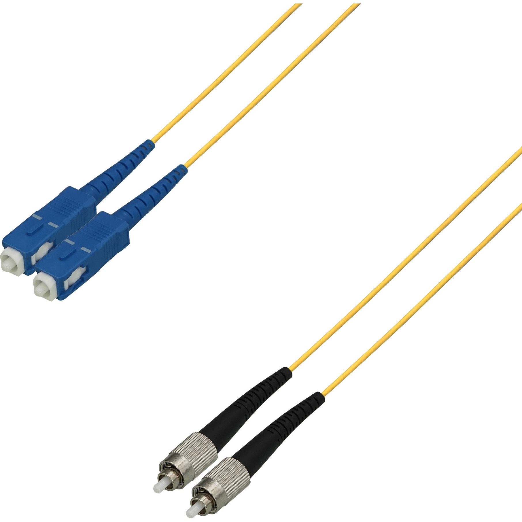 DFC-SMSCFC-CP21(25M) 光ファイバーケーブル (シングルモード/SC-FC/2芯) ダイヤトレンド 屋内用 盤内タイプ 25m