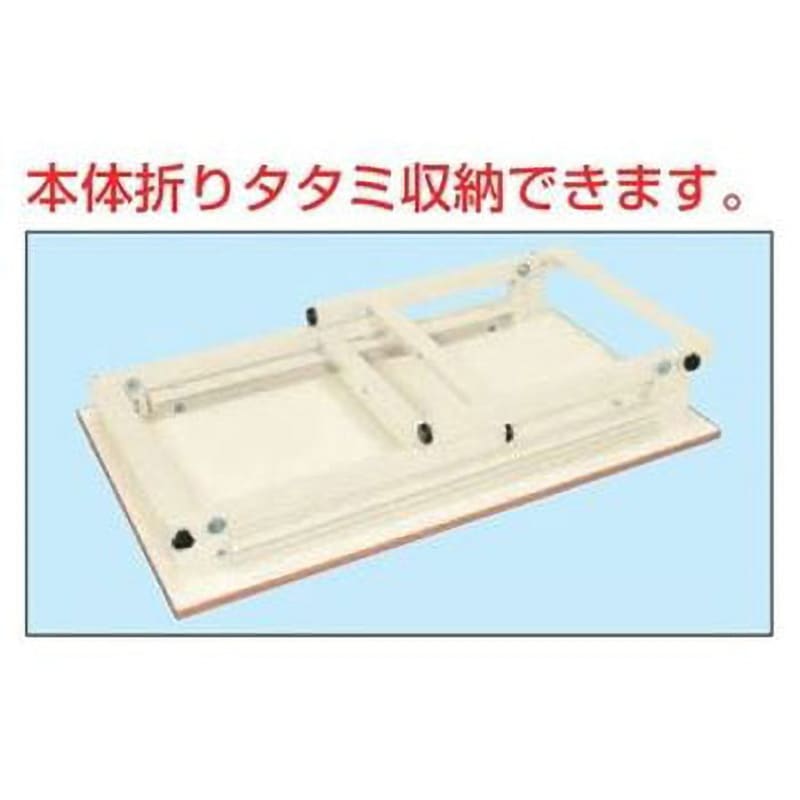 サカエ ck軽量作業台・折りたたみ式耐荷重300k 棚板付（サカエ