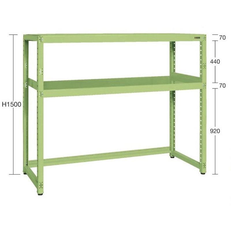 RKN-8752K RKラック(下段開放棚・均等耐荷重：250KG/段) サカエ 単体