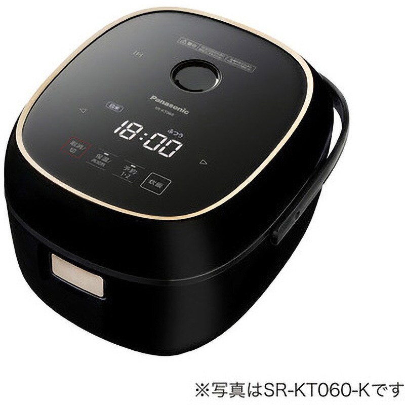 SR-KT060-K IHジャー炊飯器 パナソニック(Panasonic) ブラック色 SR-KT060-K - 【通販モノタロウ】