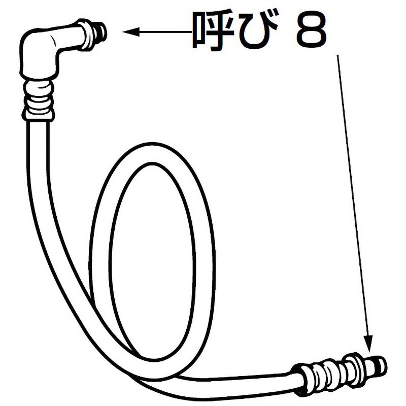 CWA-27D 本体給水ホース 1個 INAX(LIXIL) 【通販モノタロウ】 CWA-27D 本体給水ホース 1個 INAX(LIXIL) 【通販モノタロウ】
