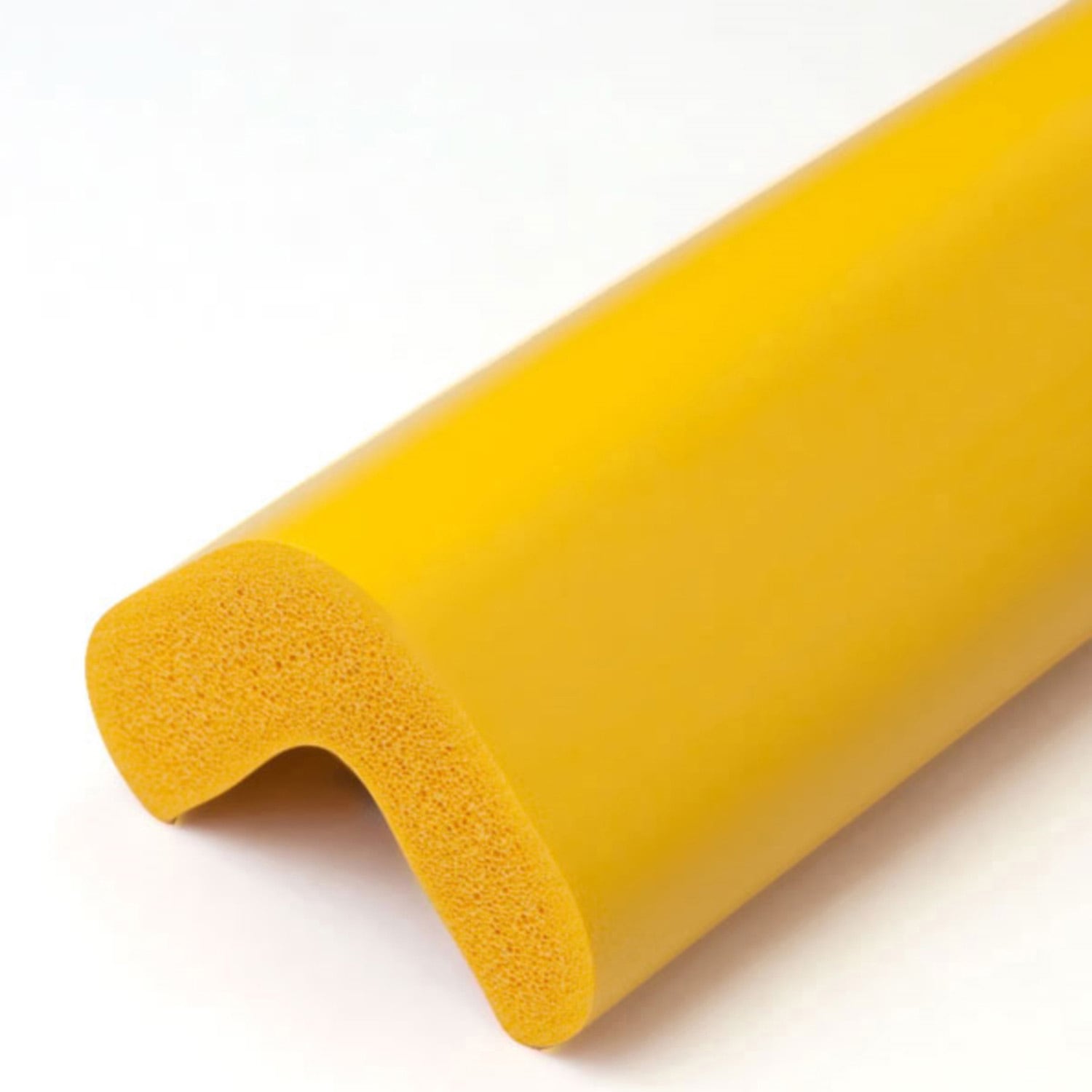 401 クッションL字型 900mm仕様 カーボーイ イエロー色 厚さ18mm