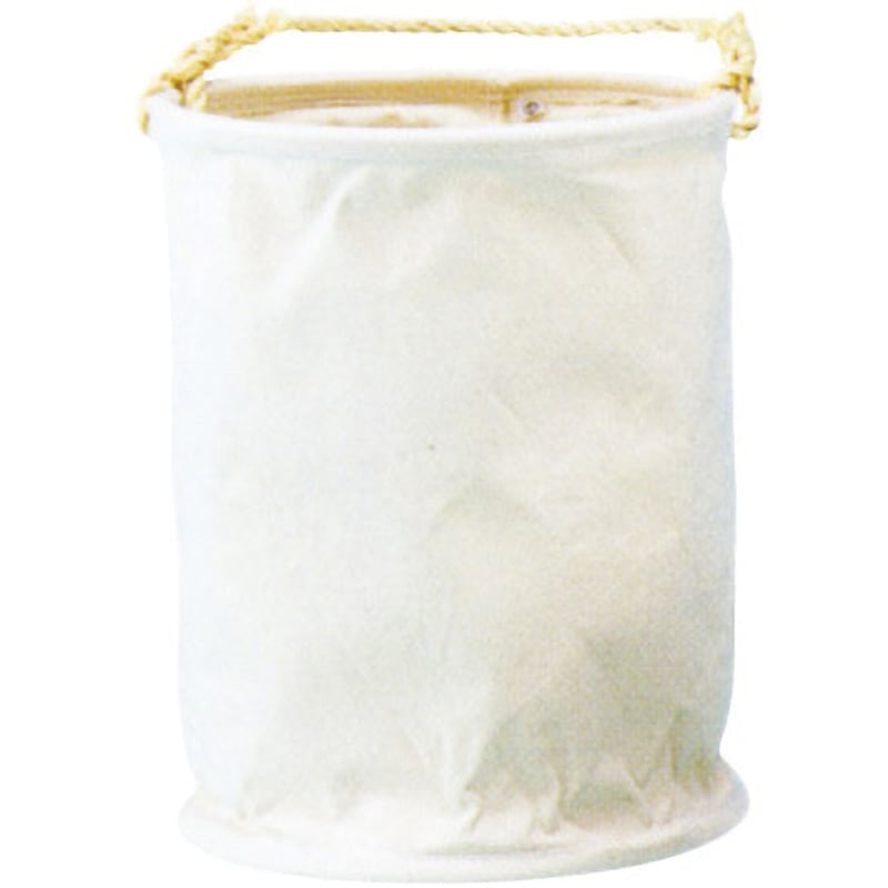 ys（収穫、作業用プラカゴ） YS-902-01-01 作業用工具袋 ヨツギ 白色 直径300mm高さ400mm YS