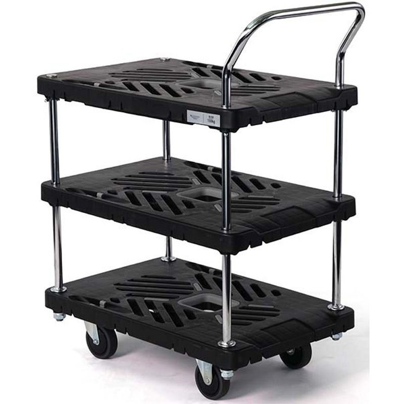 XL-BT3 ダンデイ Xシリーズ タイプXL (3段式) 花岡車輌 樹脂製 荷台幅465mm荷台奥行740mm  XL-BT3 30,537円