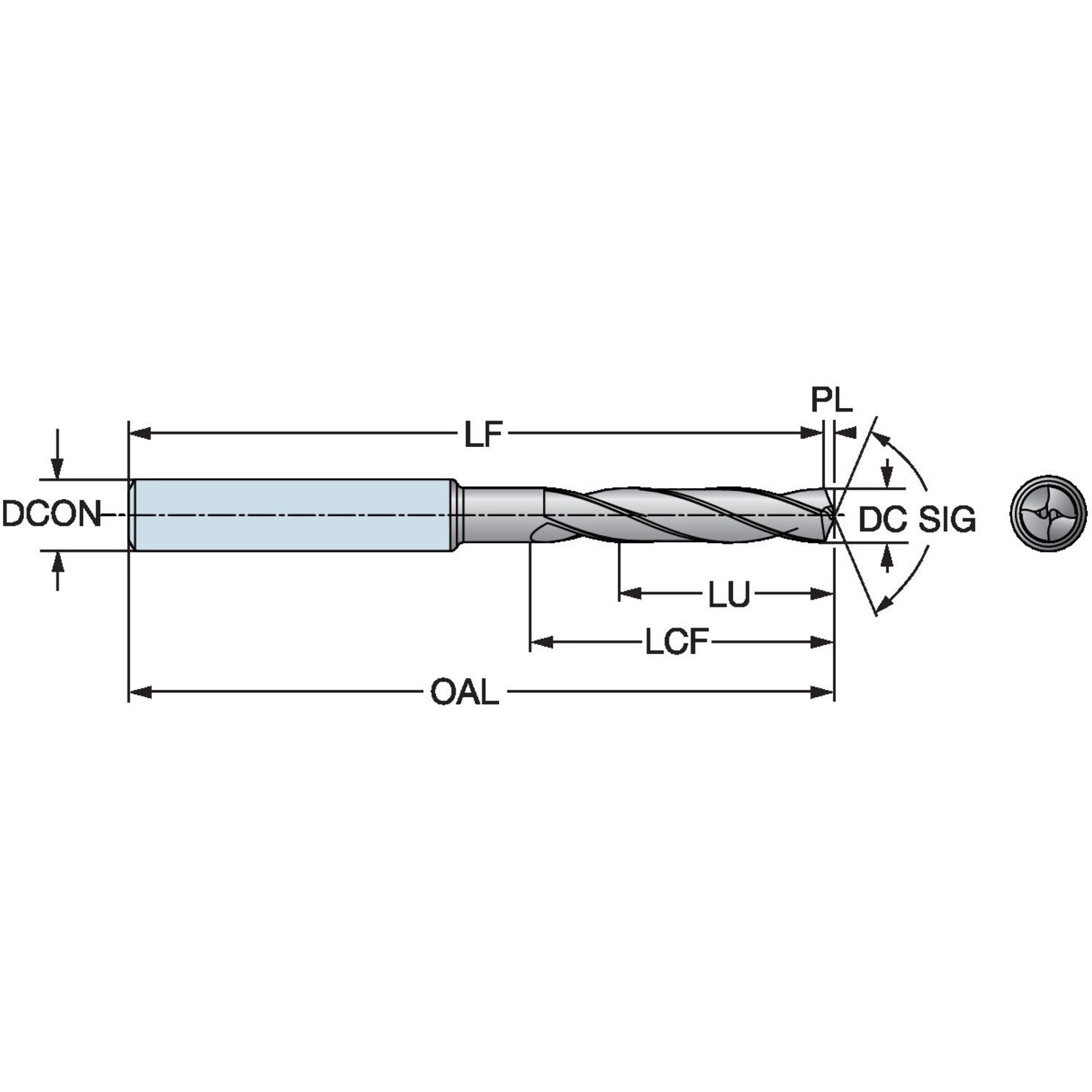 SANDVIK コロドリルデルタ-C 超硬ソリッドドリル(720) 1220 ■▼576-8080 R840-1080-30-A1A 1220 (720) 1本 ●KO521