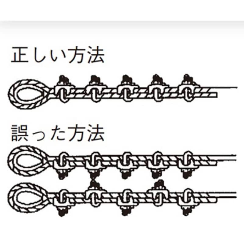 WC-8 ステンレス ワイヤークリップ FIRST(ファースト) 使用 WC-8 ステンレス ワイヤークリップ FIRST(ファースト) 使用