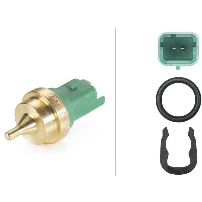 6PT 009 309-221 センサー、クーラント温度 - センサー、クーラント温度 HELLA 緑色   6PT 009 309-221