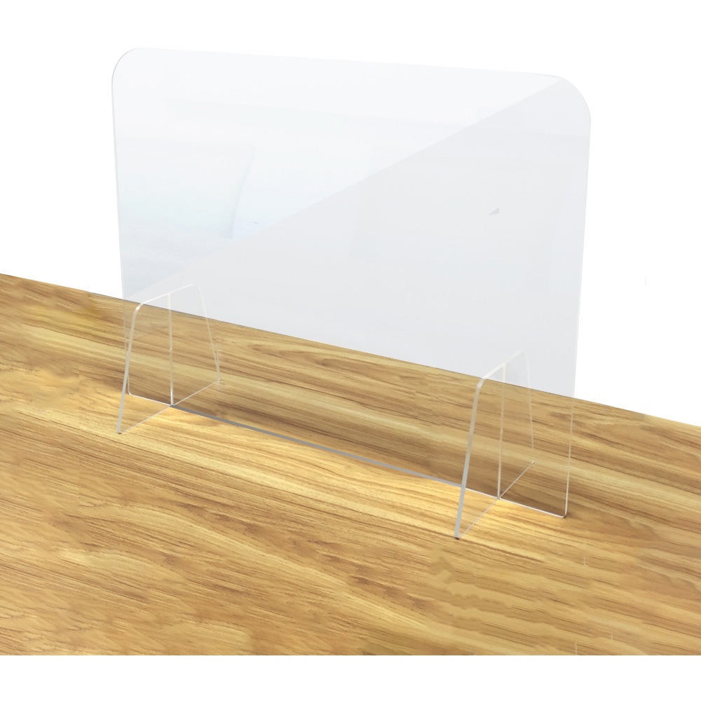 J2397 飛沫ガードアクリルパネル セーフラン安全用品 厚さ4.5mm高さ45cm  J2397