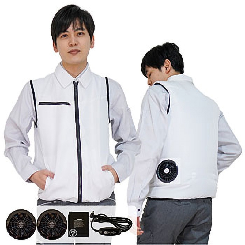 20200、OK0900 空調付きベスト 2020S +バッテリーセット 1着 STATUSUNI