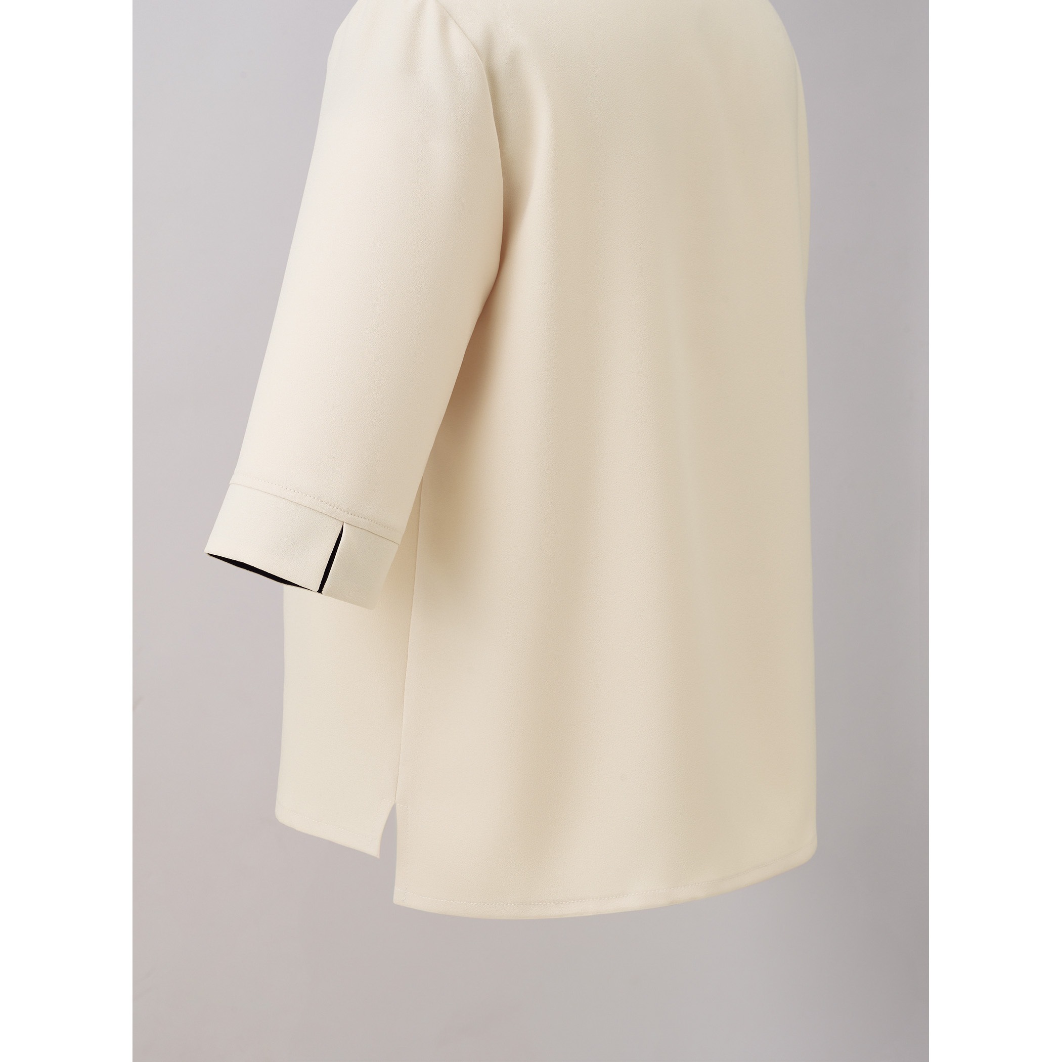 SN90L-6 アシンメトリータックブラウス 神馬本店 女性用