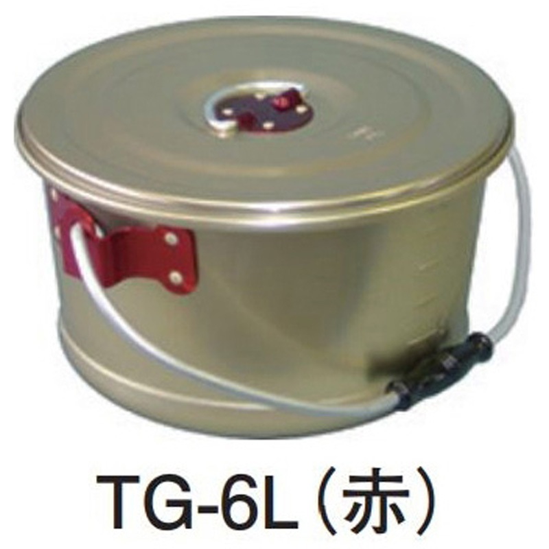 TG-6L(赤) TMC色別食缶(ゴールドアルマイト) TGシリーズ 1個 タマチュウ 【通販モノタロウ】