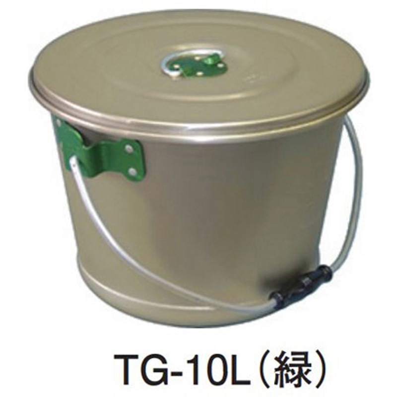 TG-10L(緑) TMC色別食缶(ゴールドアルマイト) TGシリーズ 1個 タマチュウ 【通販モノタロウ】