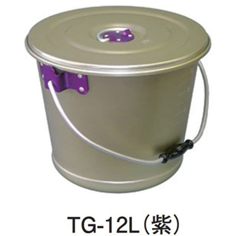 TG-12L(紫) TMC色別食缶(ゴールドアルマイト) TGシリーズ 1個 タマチュウ 【通販モノタロウ】