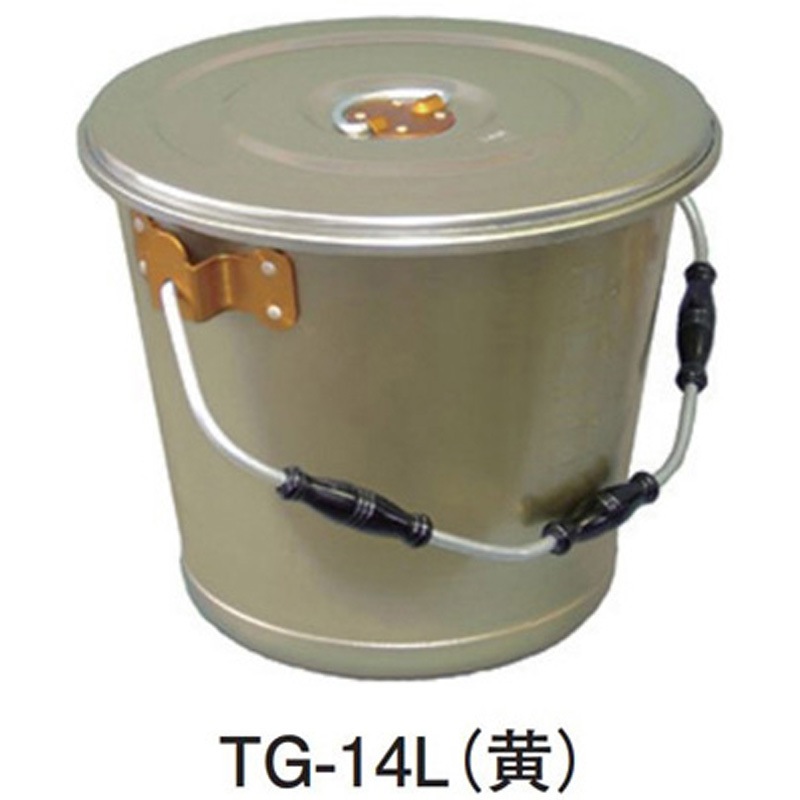 TG-14L(黄) TMC色別食缶(ゴールドアルマイト) TGシリーズ 1個 タマチュウ 【通販モノタロウ】