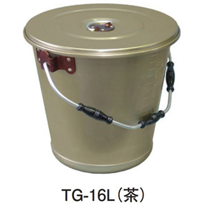 TG-16L(茶) TMC色別食缶(ゴールドアルマイト) TGシリーズ 1個 タマチュウ 【通販モノタロウ】