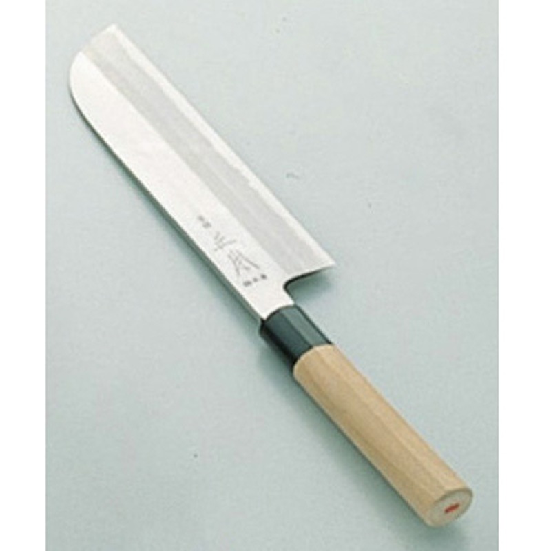 KS0719 正本 和庖丁(本霞玉白鋼)鎌型薄刃庖丁 KSシリーズ 1個 築地正本 【通販モノタロウ】