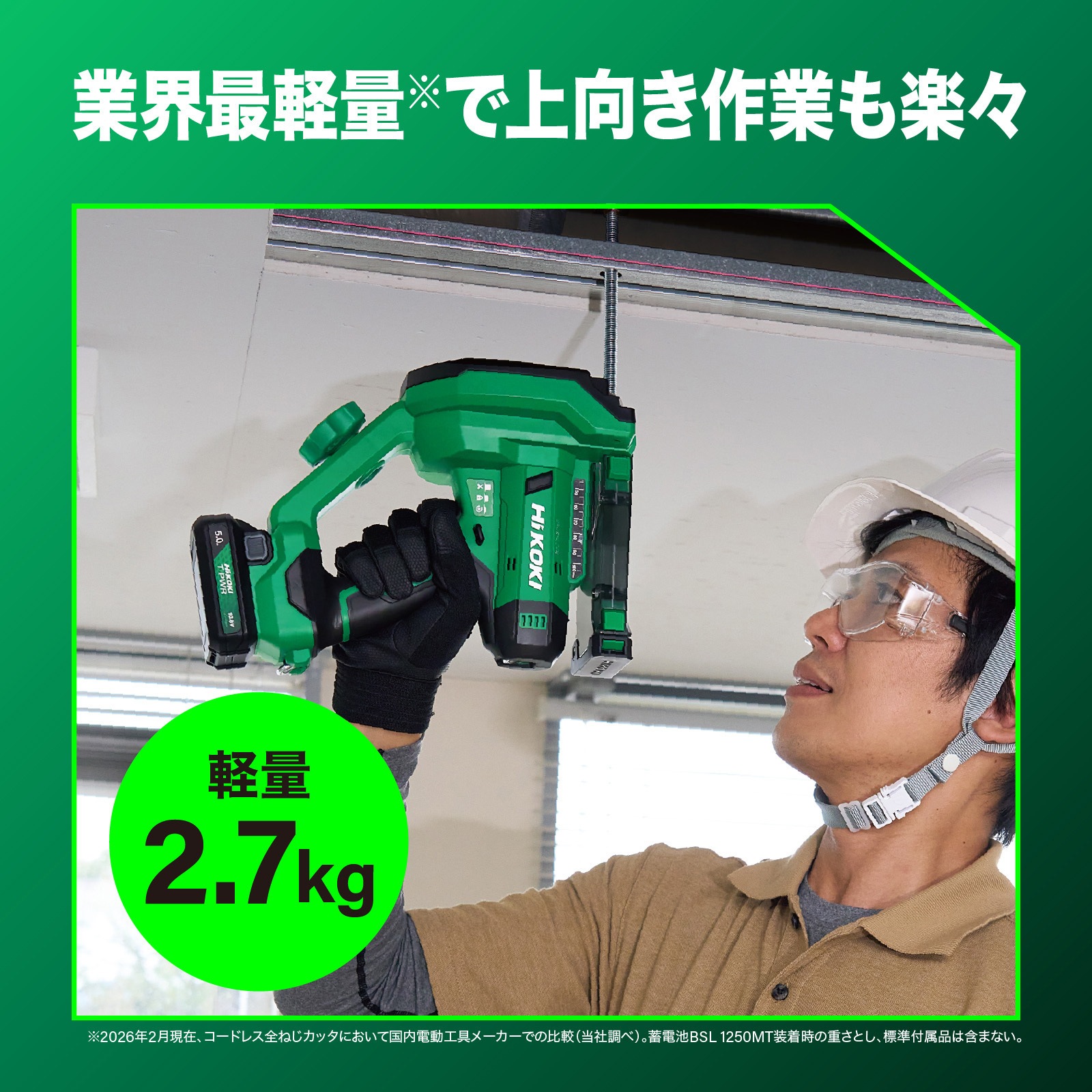 CL12DA LS 10.8V 充電式 全ねじカッタ 1台 HiKOKI(ハイコーキ) 【通販