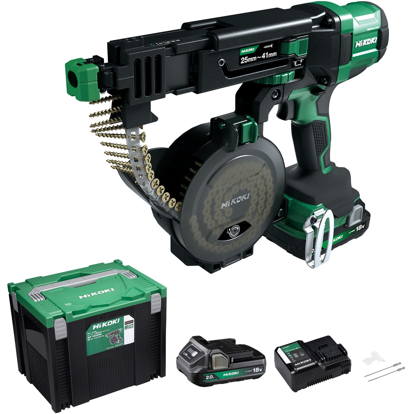 WF1804DA(BP) 18V 充電式 連結ねじドライバ 1台 HiKOKI(旧:日立工機