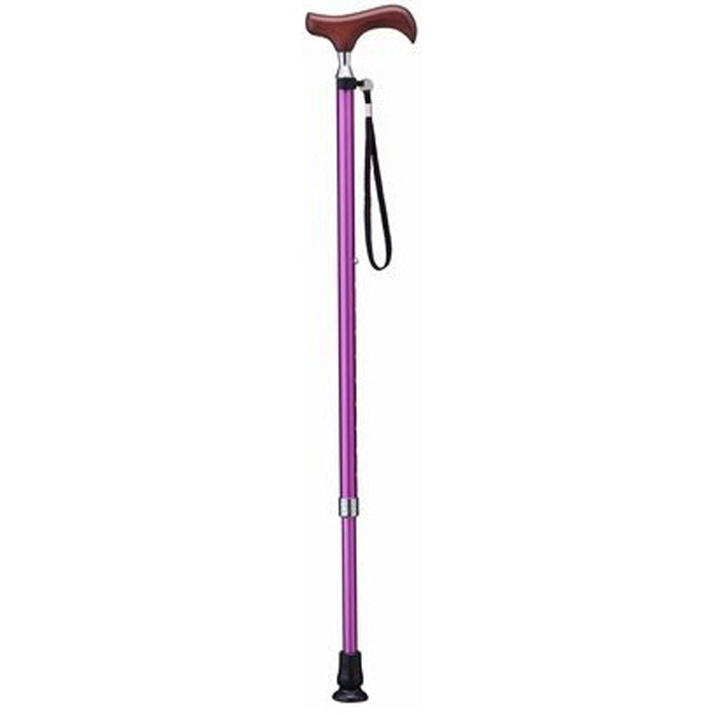 E-204A スリムネックお洒落ステッキ 伸縮式 1本 ケイホスピア 【通販モノタロウ】 4,834円