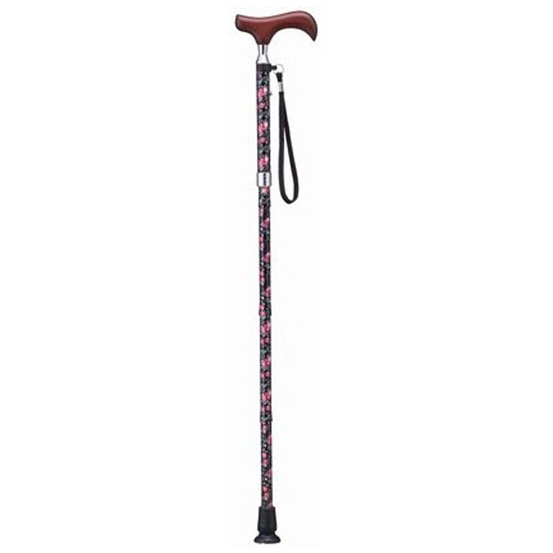 E-254B スリムネックお洒落ステッキ 折畳式 1本 ケイホスピア 【通販モノタロウ】 5,413円